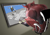 Cartoon: THE GAME.. (small) by berk-olgun tagged the,game
