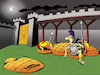 Cartoon: Trojan Alligator... (small) by berk-olgun tagged trojan,alligator