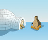 Cartoon: Trojan Penguin... (small) by berk-olgun tagged trojan,penguin