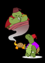 Cartoon: Turtle... (small) by berk-olgun tagged turtle