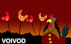 Cartoon: Voivod Rooster... (small) by berk-olgun tagged voivod,rooster