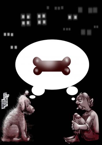 Cartoon: Dream 52 (medium) by Marian Avramescu tagged mav