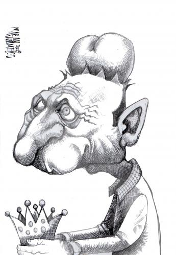 Cartoon: rebirth of the nation (medium) by Marian Avramescu tagged mav