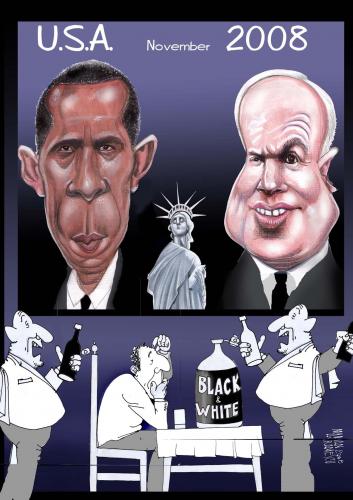 Cartoon: USA (medium) by Marian Avramescu tagged usa,2008