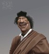 Cartoon: Gaddafi II (small) by Marian Avramescu tagged mmmmmmm