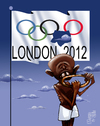 Cartoon: LONDON 2012 (small) by Marian Avramescu tagged mmmmmmmmmmmmmm