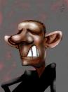 Cartoon: Obama (small) by Marian Avramescu tagged mav