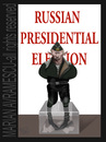 Cartoon: russian presidential election (small) by Marian Avramescu tagged mmmmmmmmmmmm