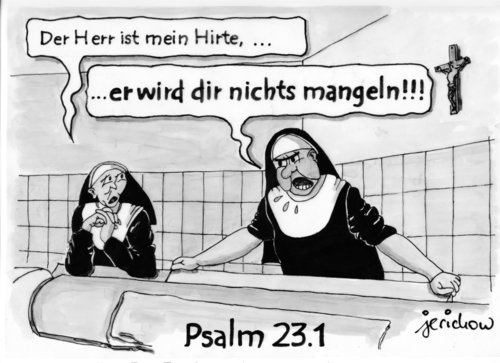 Psalm 23 1 Von Jerichow Religion Cartoon Toonpool