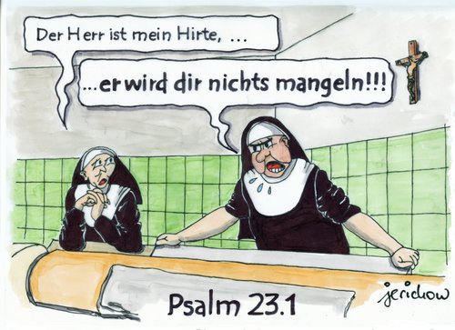 Psalm 23.1 farbig