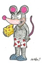 Cartoon: Grease Scaggs (small) by m-crackaz tagged rat,mouse
