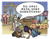 Cartoon: Liebe ißt für alle da (small) by Snägels tagged cartoons