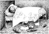 Cartoon: No title (small) by Wiejacki tagged man,kinder,spiel,fun,bett,bed