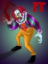 Cartoon: Pennywise (small) by Jo-Rel tagged pennywise