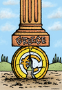 Greece crisis crush the euro