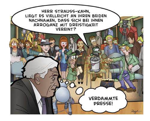 Cartoon: Die Presse 16 (medium) by Die Presse tagged pressekonferenz