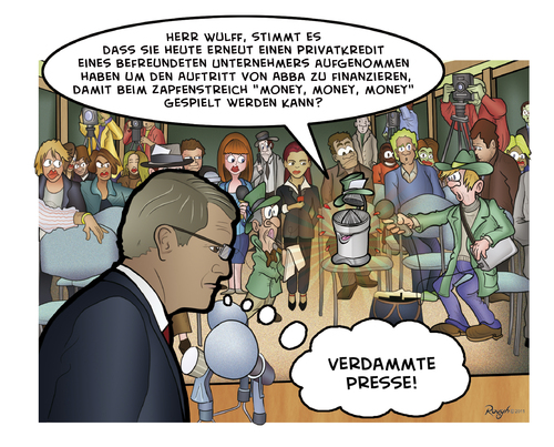 Cartoon: Die Presse 42 (medium) by Die Presse tagged pressekonferenz