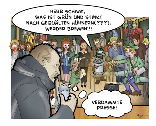 Cartoon: Die Presse 74 (medium) by Die Presse tagged pressekonferenz
