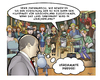 Cartoon: Die Presse 20 (small) by Die Presse tagged pressekonferenz