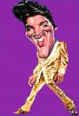 Cartoon: Elvis Presley (small) by Tonio tagged caricature portrait musician singer usa