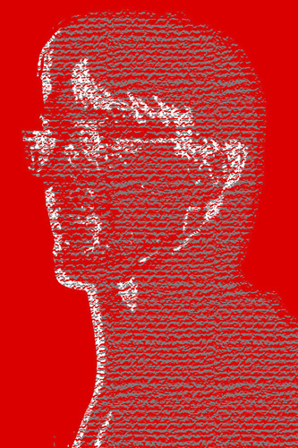 Cartoon: Portrait in red (medium) by giqi tagged portraitpitch