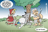 Cartoon: Alzheimer im Märchenwald 2 (small) by svenner tagged cartoon,comic,fairytales,märchen,alzheimer