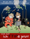 Cartoon: Ich TTIPe jetzt (small) by svenner tagged ttip,freihandel,merkel,obama