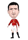 Cartoon: Cantona Man United (small) by Vandersart tagged manchester,united,cartoons,caricatures
