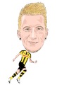 Cartoon: Reus Borussia Dortmund (small) by Vandersart tagged borussia,dortmund,cartoons,caricatures