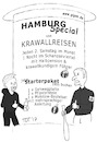 Cartoon: G20 hat sich für Hamburg gelohnt (small) by TDT tagged g20,tourismus,krawall,linksextrem,rechtsextrem,hamburg,schwarzer,block