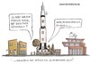Cartoon: Neubau Klimaforscher (small) by Bernd Ötjen tagged klimaforscher,klima,klimabericht,haus,astronaut,rakete,mondbesiedlung,marsbesiedlung,moderner,neubau