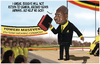 Cartoon: MUSEVENI (small) by Fred Makubuya tagged museveni,uganda,dictators,africa,african,bafoon,of,the,week,besigye,riots,videos