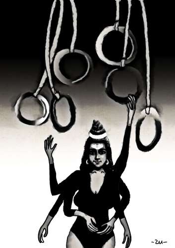 Cartoon: Shiva (medium) by zu tagged shiva