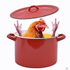 Cartoon: Chicken Soup (small) by zu tagged broth,pot,chicken