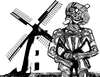 Cartoon: Gears (small) by zu tagged don,quijote,windmill,gears