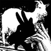 Cartoon: goat (small) by zu tagged goat shadow