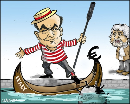 Cartoon: Bersani (medium) by jeander tagged italy,government,bersani,grillo,berlusconi,italy,government,bersani,grillo,berlusconi