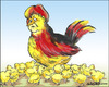 Cartoon: Mutti Merkel (small) by jeander tagged angela,merkel,bundeskanzler,cdu,csu,election,wahl