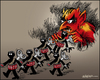 Cartoon: Terror (small) by jeander tagged terror,daesh,is,paris