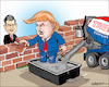 Cartoon: The wall (small) by jeander tagged wall maur trump us mexico nieto