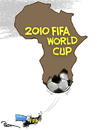 Cartoon: The woreld cup (small) by Popa tagged wc10