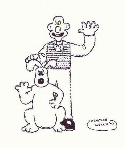 Cartoon: Wallace (medium) by spotty tagged wallace