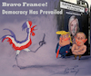Cartoon: Democracy Has Prevailed (small) by ylli haruni tagged election,france,le,pen,trump,putin,fascism,macron,emanuel
