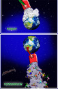Cartoon: future of our world (small) by hakanipek tagged future,world,today,tomorrow