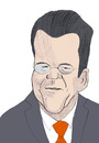 Cartoon: Guttenberg (small) by Liam tagged politiker,promi