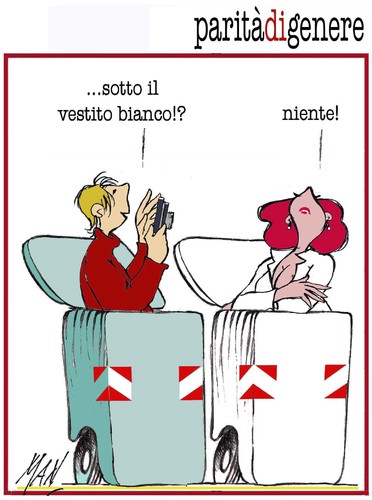 Cartoon: cassonettari di Maneglia (medium) by Enzo Maneglia Man tagged arte,fighille,man,maneglia,2014,marzo,17,cassonettari