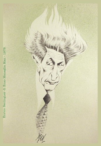 Cartoon: Enrico Berlinguer (medium) by Enzo Maneglia Man tagged berlimguer,enrico,caricatura,politico,italiano