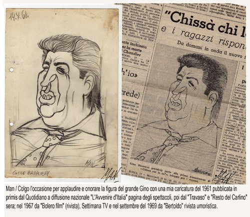 Cartoon: Gino Bramieri (medium) by Enzo Maneglia Man tagged gino,bramieri,attore
