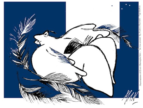 Cartoon: la mia strada By Ruinetti (medium) by Enzo Maneglia Man tagged storie,racconti,diari,novelle,di,franco,ruinetti,illustrazioni,man,maneglia,fighillearte,piccolomuseo,fighille,ite