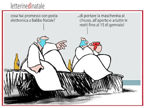Cartoon: letterine di Natale (medium) by Enzo Maneglia Man tagged vignette,umorismo,grafico,spilli,di,enzo,maneglia,fighilearte,piccolomuseo,fighille,ita